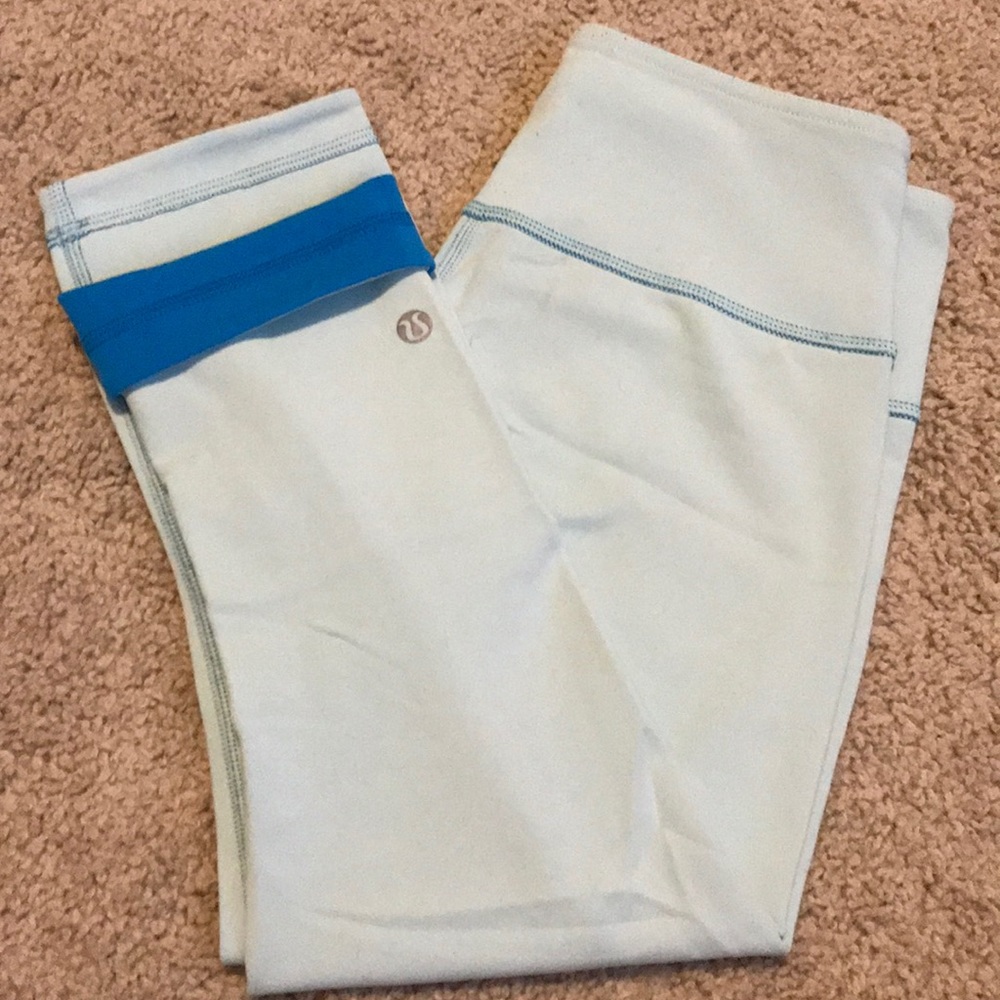Lululemon Crop Reversible Yoga Pants